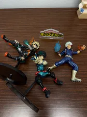 僕のヒーローアカデミア フィギュア 3体セット 緑谷出久 爆豪勝己 轟焦凍