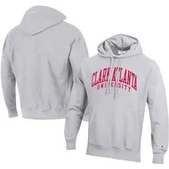 チャンピオン メンズ アウター パーカー・スウェットール Mens Champion Gray Clark Atlanta University Panthers Tall Arch Pullover Hoodie Nc2 Grey グレー