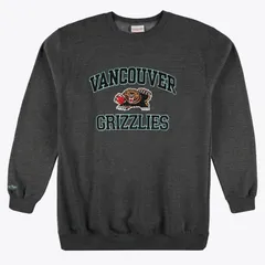 ミッチェルネス メンズ アウター パーカー・スウェット クルーネック トール シャツ Mens Mitchell Ness Heather Charcoal Memphis Grizzlies Harのサムネイル