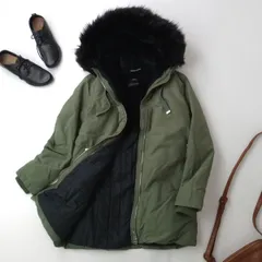 ZARA ザラ モッズコート 2WAY フェイクファー フーデッド 中綿 ダウン コート (IK＋0350)26F