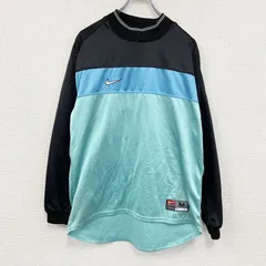 古着 used　90s　NIKE　ナイキ　長袖Tシャツ/ロンT　ヴィンテージ　水色　アクアブルー　Ｍサイズ