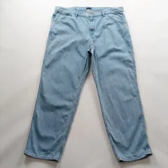 UNIQLO ユニクロ デニム ズボン サイズ 42 ストレート カジュアル オーバーサイズ メンズ A9576