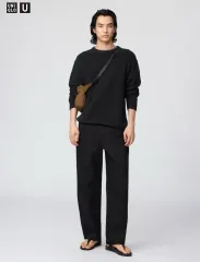 UNIQLO U ワイド チノパンツ 79 ブラック