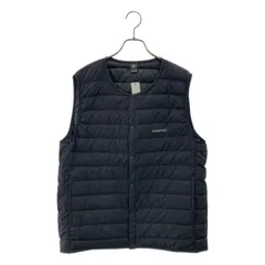 【美品】  mont-bell / モンベル | EX800 / スペリオダウン ラウンドネックベスト / 1101670 | L | ブラック | メンズ