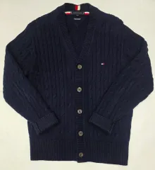 トミーヒルフィガー ケーブル カーディガン (XS)