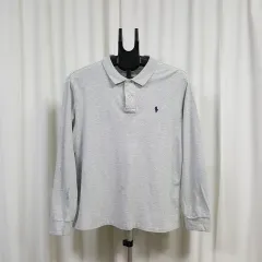 ポロラルフローレン メンズ ポロシャツ グレー 100オススメ