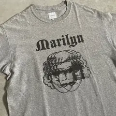 美品 SASQUATCH fabrix  Tシャツ マリリン・モンロー グラフィック クルーネック Tシャツ ERROR MARILYN T-SHIRT サスクワァッチのサムネイル