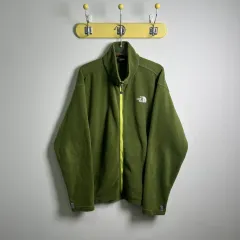 THE NORTH FACE ザノースフェイス カーキ フリース ジャケット XL