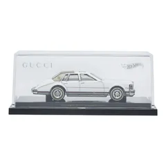 グッチ ×ホットウィール 5000台限定 キャデラック セビル オブジェ 置物 ミニカー AB2716 ホワイト マルチカラー プラスチック メンズ GUCCI【1-0236733】のサムネイル