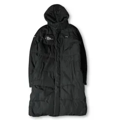 プーマ ブラック ダウンジャケット ロング丈 180