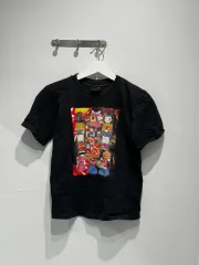 アナスイ Kitsch グラフィック 半袖 Tシャツ ブラック