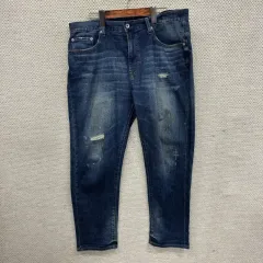 UNIQLO ダメージジーンズ デニム 34インチ A07381