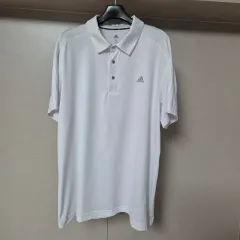 105)アディダスゴルフ メンズ KARA（カラ） 機能性 半袖Tシャツ 白