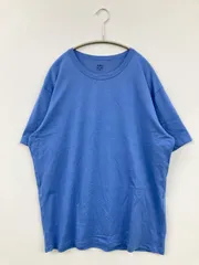 UNIQLO ユニクロ Tシャツ/カットソー XL ブルー