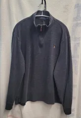 ポロラルフローレン ハーフジップ スウェット ネイビー