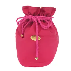 Christian Dior クリスチャンディオール 巾着ポーチ  ノベルティ/ロゴプレート    ピンク レディース / 240001195294