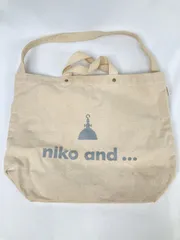 niko and ... ニコアンド エコバッグ/サブバッグ アイボリー