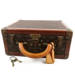 【美品】LOUIS VUITTON ヴィトン モノグラム コトヴィル35 ヴィンテージ アタッシュケース トランク【UI18】のサムネイル