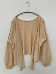 E hyphen world gallery peace イーハイフンワールドギャラリーピース カーディガン/ボレロ F ベージュ