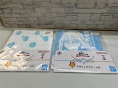 [L2-88]◎ 이치반 쿠지 환생했더니 슬라임이었던 건 쥬라템페스트 연방국의 개국제 D상 디자인 타월 리물 2장 세트