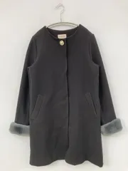 MAJESTIC LEGON マジェスティックレゴン ノーカラーコート S ブラックのサムネイル