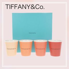 ティファニー ペーパーカップ ピンク コーヒーカップ セット TIFFANY 
