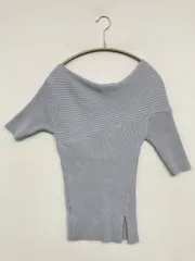 SAISON DE PAPILLON セゾンドゥパピヨン ニット/セーター M ブルー