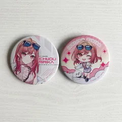 一番くじ hololive DEV_IS ReGLOSS 一条莉々華 缶バッジ