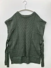 Samansa Mos2 サマンサモスモス ベスト フリー グリーン