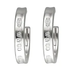 ティファニー TIFFANY&CO. 1837 ナロー フープピアス スモール スターリングシルバー 60013223 25225732 アクセサリー レディース SILVER シルバー