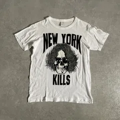 Pledge NEW YORK KILLS ドクロ プリント クルーネック Tシャツ プレッジのサムネイル