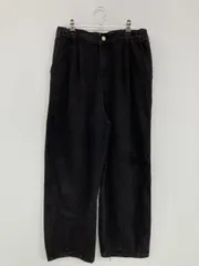 デニムパンツ L ブラック