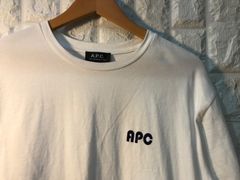 値下げ中❗️【美品】A.P.C. x sacaiコラボTシャツ - メルカリ