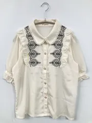 axes femme アクシーズファム シャツ/ブラウス M ホワイト