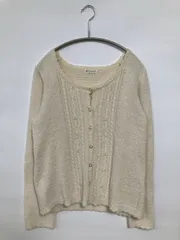 axes femme アクシーズファム カーディガン/ボレロ M アイボリー