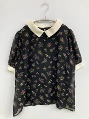 earth music&ecology アースミュージックアンドエコロジー シャツ/ブラウス ブラック