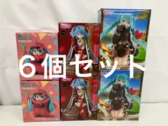 未開封 初音ミク ぬーどるストッパーフィギュア FlowerFairy椿 Fashionフィギュア Outdoor シャアザクぐるみ 6個セット LF3A54 f107