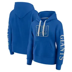 【送料無料】 ファナティクス レディース Tシャツ トップス Womens Fanatics Royal New York Giants Elements Next Pullover Hoodie Gia Blue