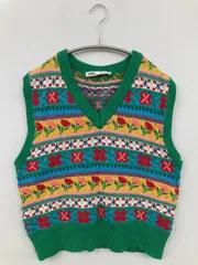 ZARA ザラ ベスト EUR M グリーン