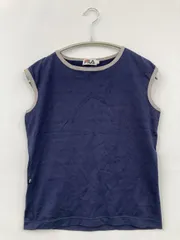FILA フィラ タンクトップ L ネイビー