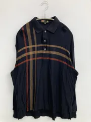 DAKS ダックス ポロシャツ L ネイビー