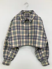 earth music&ecology アースミュージックアンドエコロジー シャツ/ブラウス F ブルー