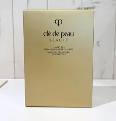 【訳あり商品】クレドポーボーテ ランジェットデマキアントヴィサージュ 50枚入　335ml シート状メイク落とし クレンジングシート【外箱未開封テープ切れあり・未使用品】【宅急便コンパクト配送／北海道・沖縄県は別途送料】