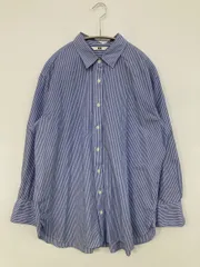 UNIQLO ユニクロ シャツ/ブラウス L ブルー