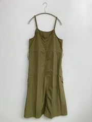 continuer de NICE CLAUP コンティニューデナイスクラップ シャツワンピース F グリーン