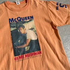 TOYS McCOY STEVE McQUEEN フォトコットン プリント Tシャツ スティーブマックイーン トイズマッコイ オレンジのサムネイル