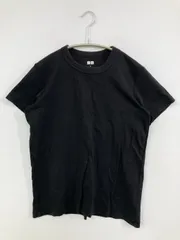 UNIQLO ユニクロ Tシャツ/カットソー L ブラック