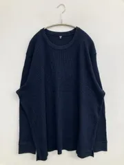 UNIQLO ユニクロ Tシャツ/カットソー 4XL ネイビー