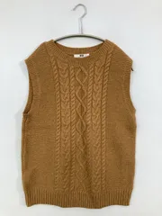 UNIQLO ユニクロ ベスト XL ブラウン