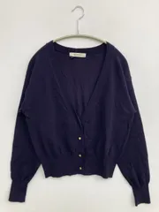 nano UNIVERSE ナノユニバース カーディガン/ボレロ F ネイビー